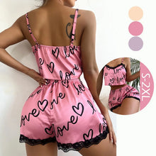 Sexy Silk Pajama Set Women's 2 Pieces