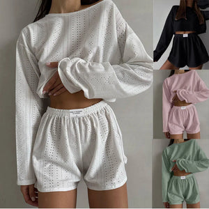 Women's Pajamas Soft and Comfortable Long Sleeve