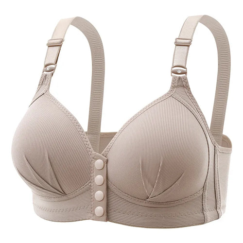 Large Size Front Buckle Bra Push Up