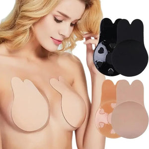 Women Push Up Bras Self Adhesive Silicone Strapless Invisible Bra